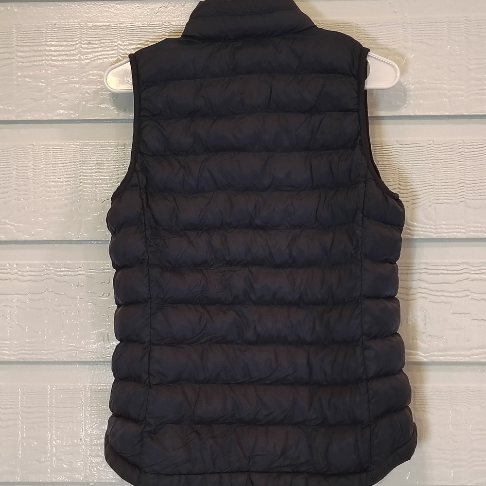 32 Degrees Womens Small Puffer Vest Blue Heat Zipper Closure Lightweight Navy - Picture 10 of 10